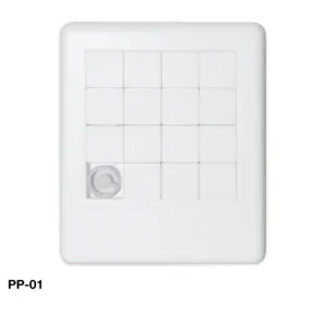 Plastic Puzzle White Color